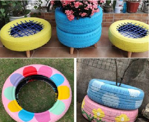 平和墙体彩绘-变废为宝