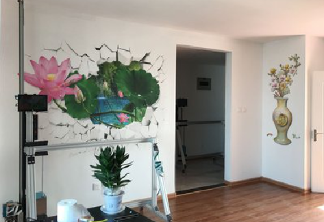 平和墙体彩绘相比墙纸的优势。