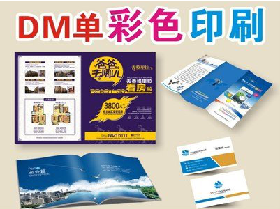 平和单页印刷，色彩搭配简单。
