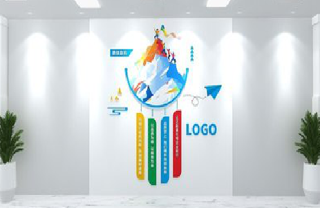 平和公司企业形象墙的工艺材料有哪些？